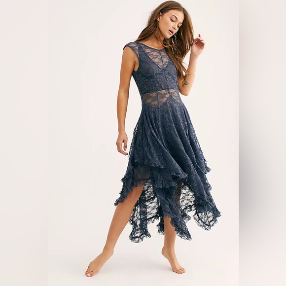 Intimately By Free People Dresses & Skirts - Intimately Free People French Courtship Slip Lace Dress